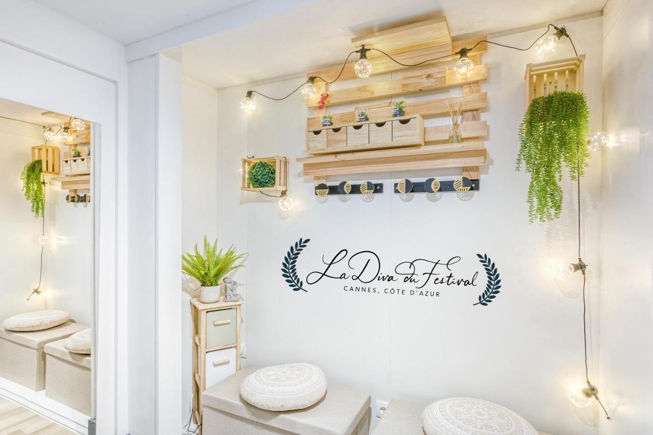 La Diva Du Festival - 10 Mn A Pied Palais & Plages - Cosy & Calme - Clim - Wifi คานส์ ภายนอก รูปภาพ