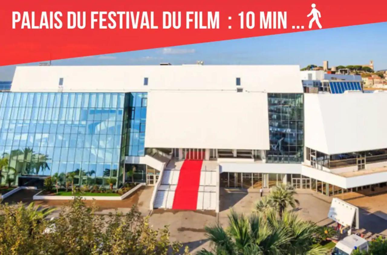 La Diva Du Festival - 10 Mn A Pied Palais & Plages - Cosy & Calme - Clim - Wifi คานส์ ภายนอก รูปภาพ